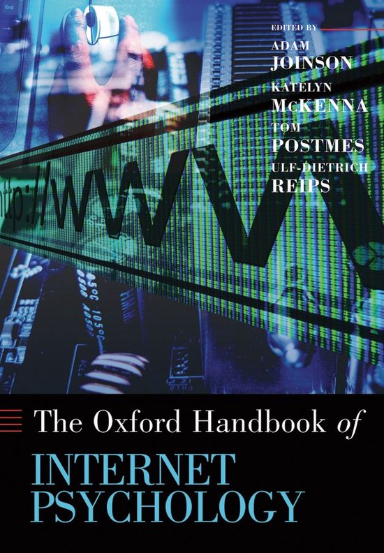 Oxford Library of Psychology - Oxford Handbook of Internet P ... - cover