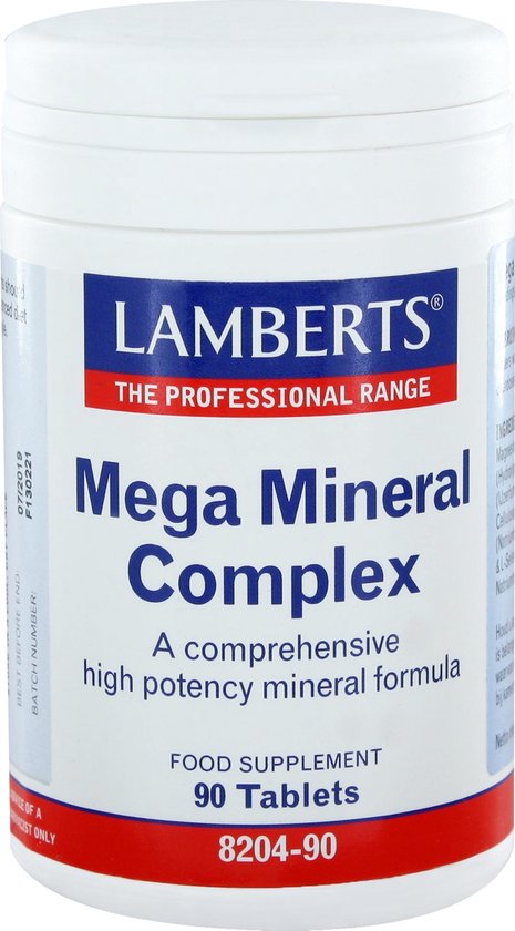 Lamberts - Mega Mineral Complex - 90 tabletten