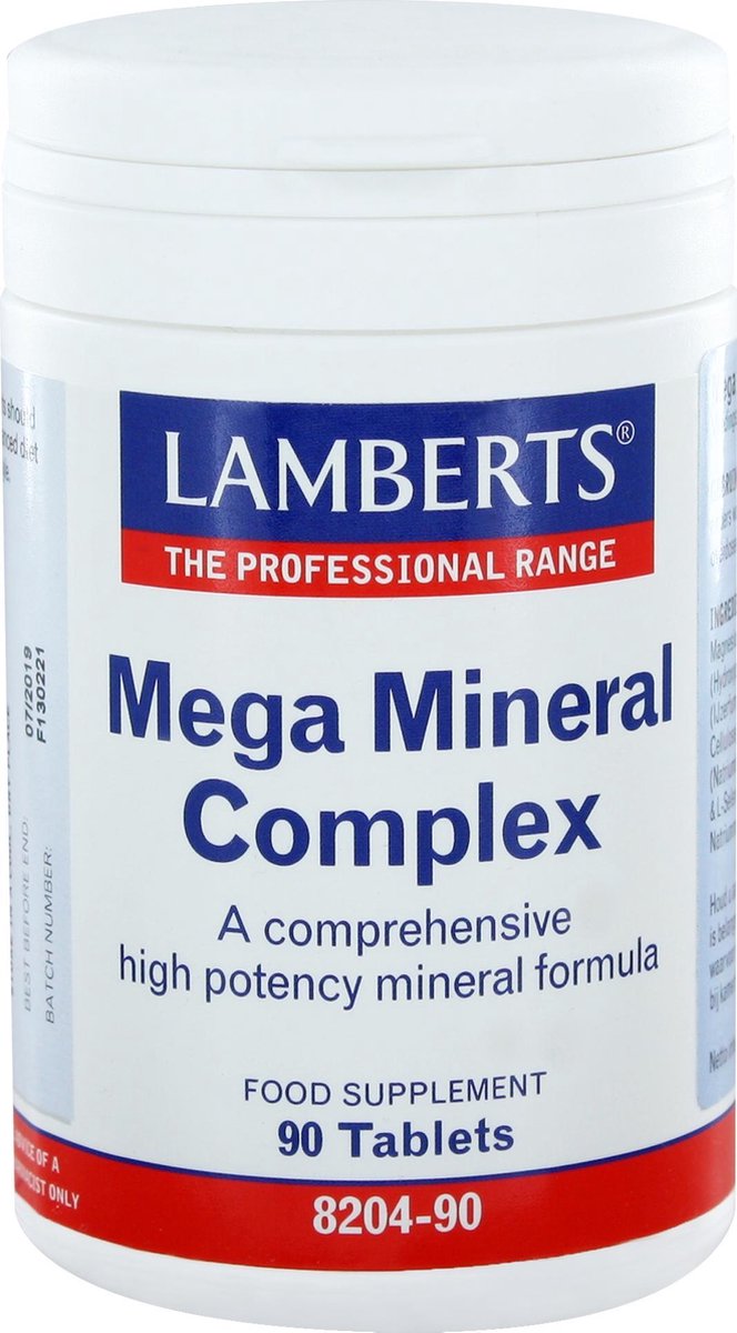 Lamberts - Mega Mineral Complex - 90 tabletten - Lamberts