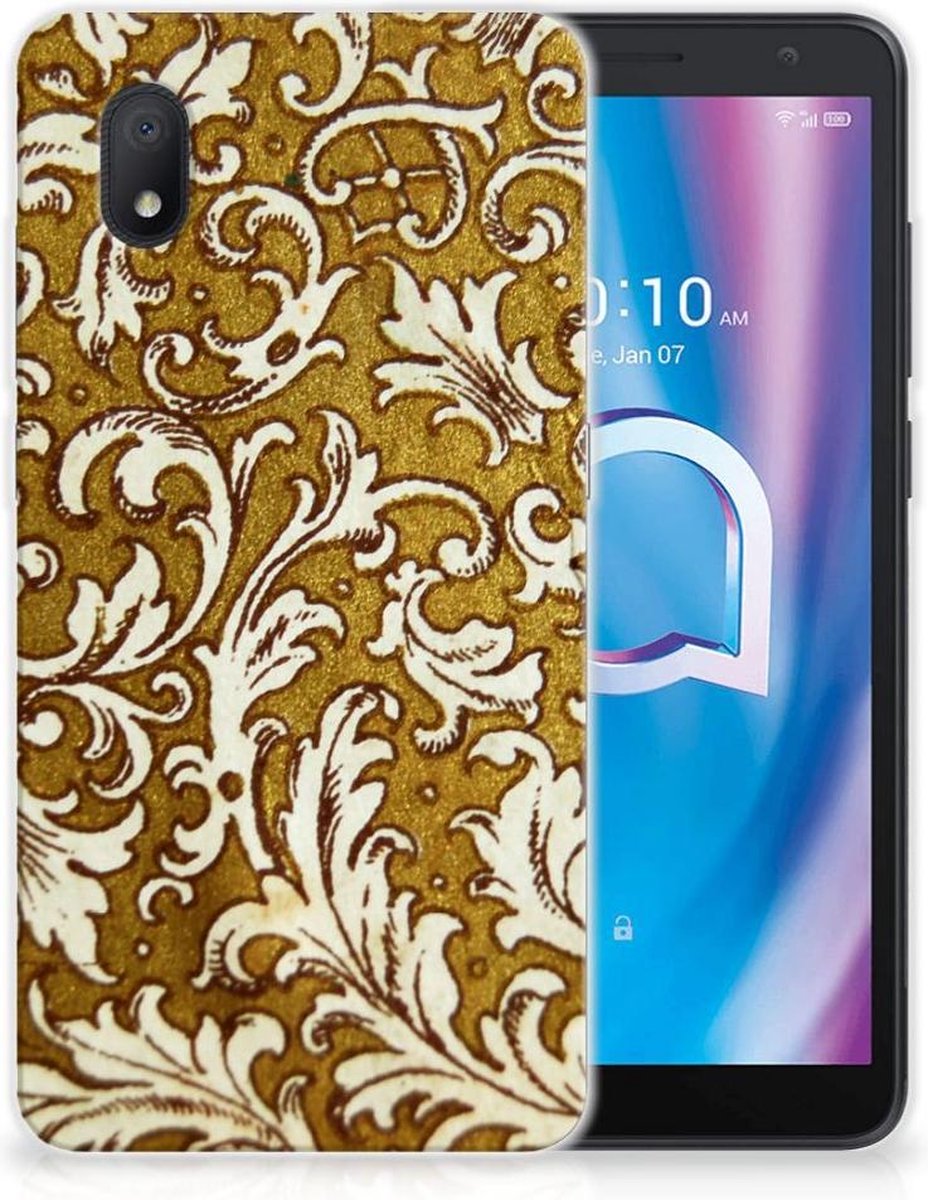 Siliconen Hoesje Alcatel 1B (2020) Barok Goud