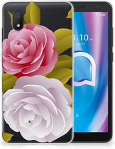 Silicone Back Case Alcatel 1B (2020) GSM Hoesje Roses