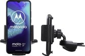 Shop4 - Motorola Moto G8 Power Lite Autohouder Verstelbare CD Houder met Klem Zwart