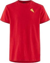 Klättermusen T-shirt Runa Heren Katoen/elastaan Rood Maat M
