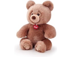 Trudi - Classic Knuffel Teddybeer Brando 27 cm - Handgemaakt in Italie - Hoge kwaliteit pluche knuffel - Knuffelbeer voor jongens en meisjes - Bruin - 24x27x18 cm maat M