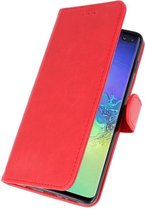 Wicked Narwal | bookstyle / book case/ wallet case Wallet Cases Hoesje voor Samsung S10 Plus Rood