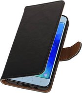 Wicked Narwal | Premium bookstyle / book case/ wallet case voor Samsung Samsung Galaxy J3 2018 Zwart