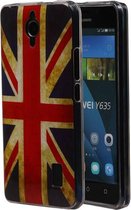 Wicked Narwal | Britse Vlag TPU Hoesje voor Huawei Huawei Ascend Y635 UK