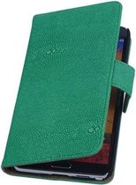Wicked Narwal | Devil bookstyle / book case/ wallet case Hoes voor Nokia Microsoft Lumia 520 Groen