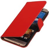 Wicked Narwal | bookstyle / book case/ wallet case Hoes voor HTC One E9 Plus Rood