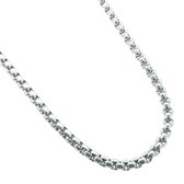 Jasseron ketting - Staal - 70 cm - 4 en  mm