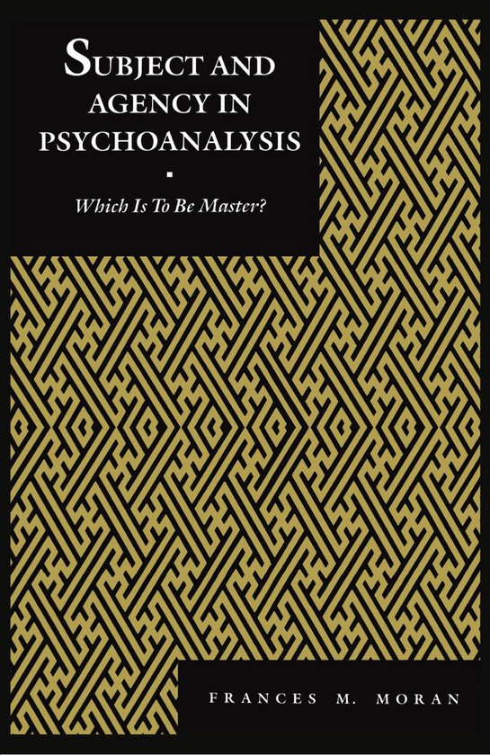 Subject and Agency in Psychoanalysis - cover