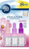 9x Ambi Pur Elektrische Geurverspreiders 3Volution Navulling Blossom & Breeze