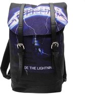 Metallica Rugtas RIDE THE LIGHTNING (HERITAGE BAG) Zwart