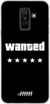 6F hoesje - geschikt voor Samsung Galaxy A6 Plus (2018) -  Transparant TPU Case - Grand Theft Auto #ffffff