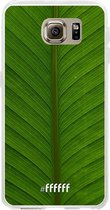 Samsung Galaxy S6 Hoesje Transparant TPU Case - Unseen Green #ffffff