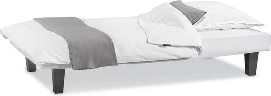 Beter Bed Texas Slaapbank 1 persoons - Logeerbed - 96 x 180 cm - Zwart - Beter Bed