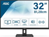 AOC Essential-line U32E2N LED display 80 cm (31.5") 3840 x 2160 Pixels 4K Ultra HD Zwart