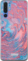 Huawei P30 Pro Hoesje Transparant TPU Case - Corundum Pool #ffffff