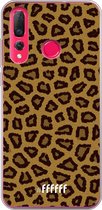 Huawei P30 Lite Hoesje Transparant TPU Case - Leopard Print #ffffff