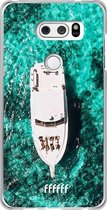 LG V30 (2017) Hoesje Transparant TPU Case - Yacht Life #ffffff