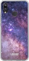 Huawei P20 Lite (2018) Hoesje Transparant TPU Case - Galaxy Stars #ffffff