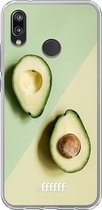 Huawei P20 Lite (2018) Hoesje Transparant TPU Case - Avocado Aficionado #ffffff