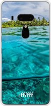 HTC U12+ Hoesje Transparant TPU Case - Beautiful Maldives #ffffff