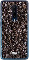 OnePlus 7 Pro Hoesje Transparant TPU Case - Dark Roast #ffffff