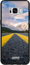 Samsung Galaxy S8 Hoesje TPU Case - Road Ahead #ffffff