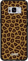 Samsung Galaxy S8 Hoesje TPU Case - Leopard Print #ffffff