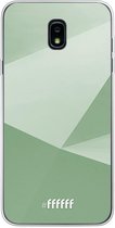 Samsung Galaxy J7 (2018) Hoesje Transparant TPU Case - Fresh Geometric #ffffff