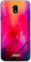 Samsung Galaxy J7 (2018) Hoesje Transparant TPU Case - Colour Bokeh #ffffff
