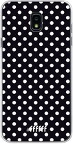 Samsung Galaxy J7 (2018) Hoesje Transparant TPU Case - Onyx Dots #ffffff