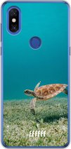 Xiaomi Mi Mix 3 Hoesje Transparant TPU Case - Turtle #ffffff