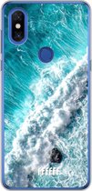 Xiaomi Mi Mix 3 Hoesje Transparant TPU Case - Perfect to Surf #ffffff