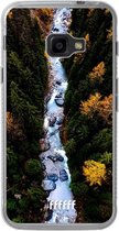Samsung Galaxy Xcover 4 Hoesje Transparant TPU Case - Forest River #ffffff