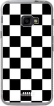 Samsung Galaxy Xcover 4 Hoesje Transparant TPU Case - Checkered Chique #ffffff