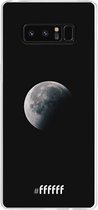 Samsung Galaxy Note 8 Hoesje Transparant TPU Case - Moon Night #ffffff