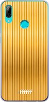 Honor 10 Lite Hoesje Transparant TPU Case - Bold Gold #ffffff