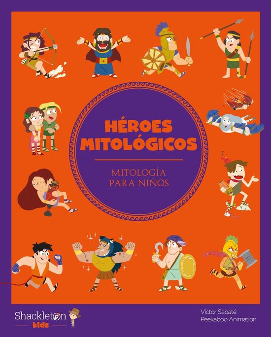 Mitología para niños - Héroes mitológicos - cover
