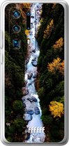 Huawei P40 Pro+ Hoesje Transparant TPU Case - Forest River #ffffff
