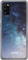 Samsung Galaxy A41 Hoesje Transparant TPU Case - Milky Way #ffffff