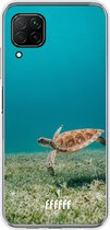 Huawei P40 Lite Hoesje Transparant TPU Case - Turtle #ffffff