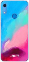 Huawei Y6s Hoesje Transparant TPU Case - Abstract Hues #ffffff