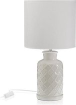 Bureaulamp Keramisch Textiel (25 x 50 x 25 cm)