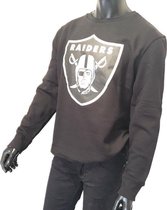 New Era Crewneck Raiders BLack Maat M