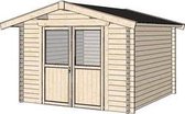 Blokhut Emmen Wanddikte 40 mm 300 cm x 350 cm Onbehandeld