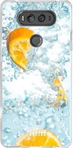 LG V20 Hoesje Transparant TPU Case - Lemon Fresh #ffffff