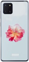 Samsung Galaxy Note 10 Lite Hoesje Transparant TPU Case - Rouge Floweret #ffffff