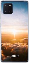 Samsung Galaxy Note 10 Lite Hoesje Transparant TPU Case - Cloud Sunset #ffffff